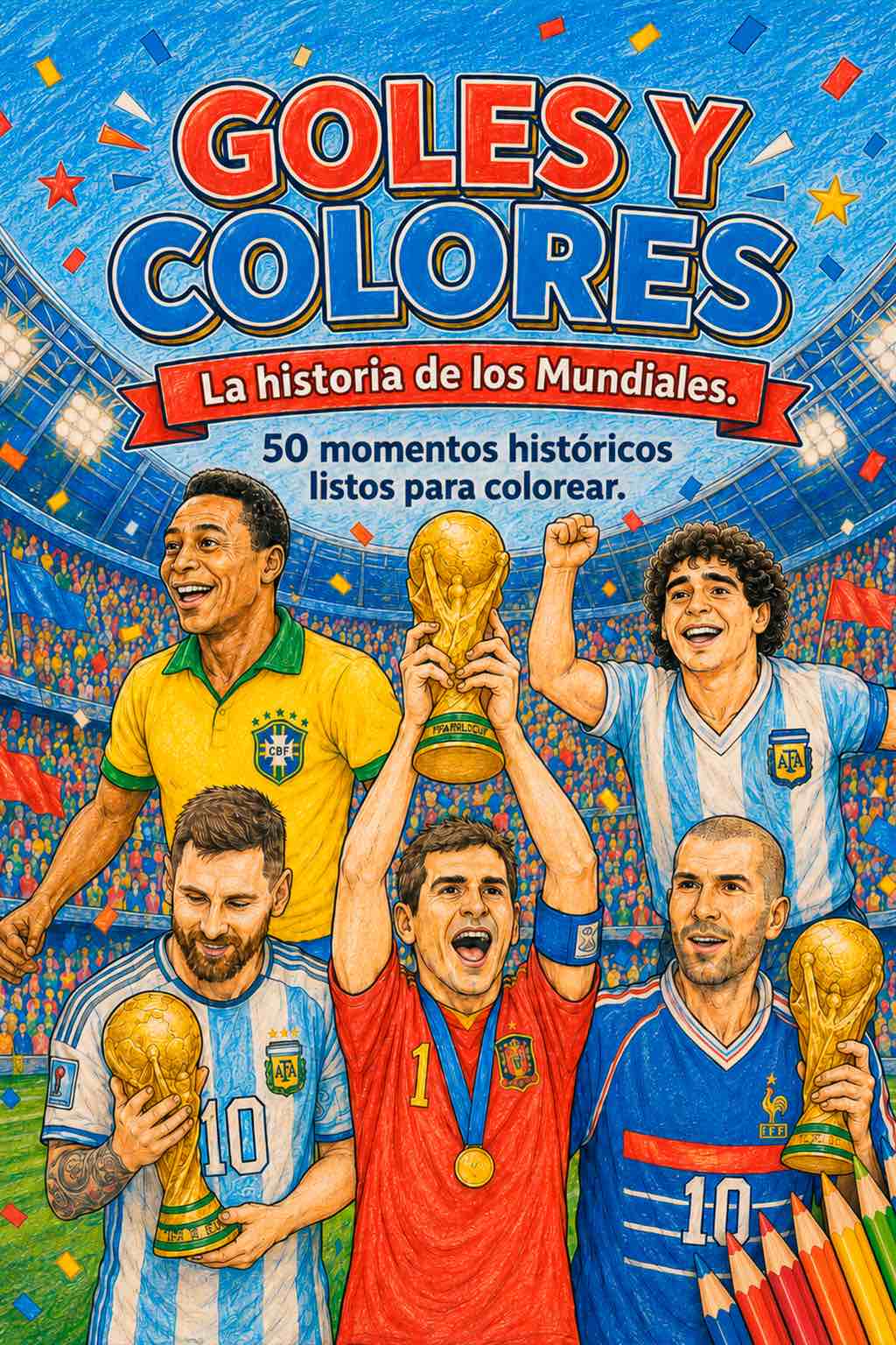 Goles y Colores: La historia de los Mundiales